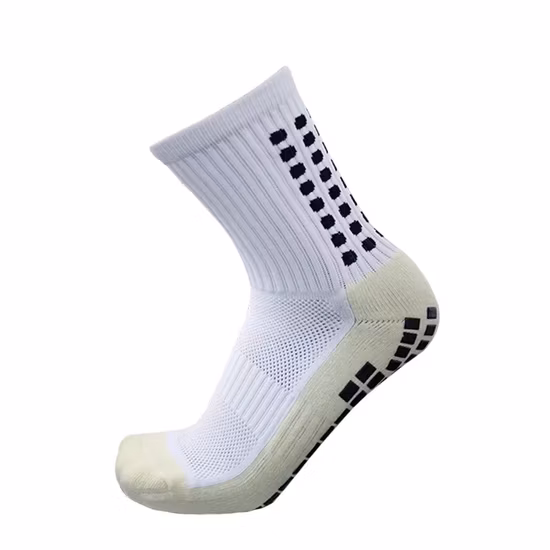 Benutzerdefinierte Männer Fußball Socken Crew Fußball Grip Sport Gummi Socken Anti-Rutsch