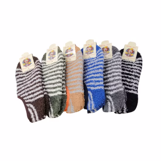 Maßgeschneiderte warme Winter-Fuzzy-Cosy-No-Show-Socken für Damen